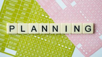 Manager planning employee training budget allocation