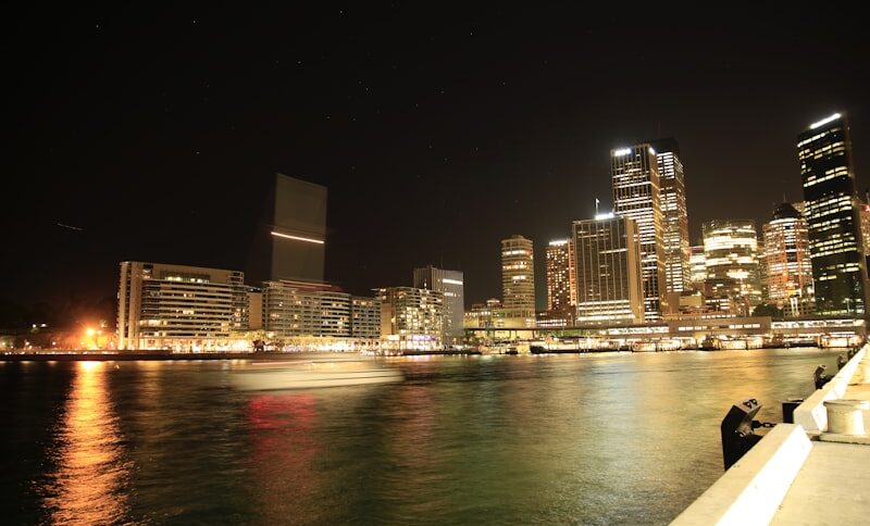 UK business district with professionals returning to work