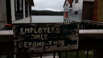 Employees participating in workforce training session